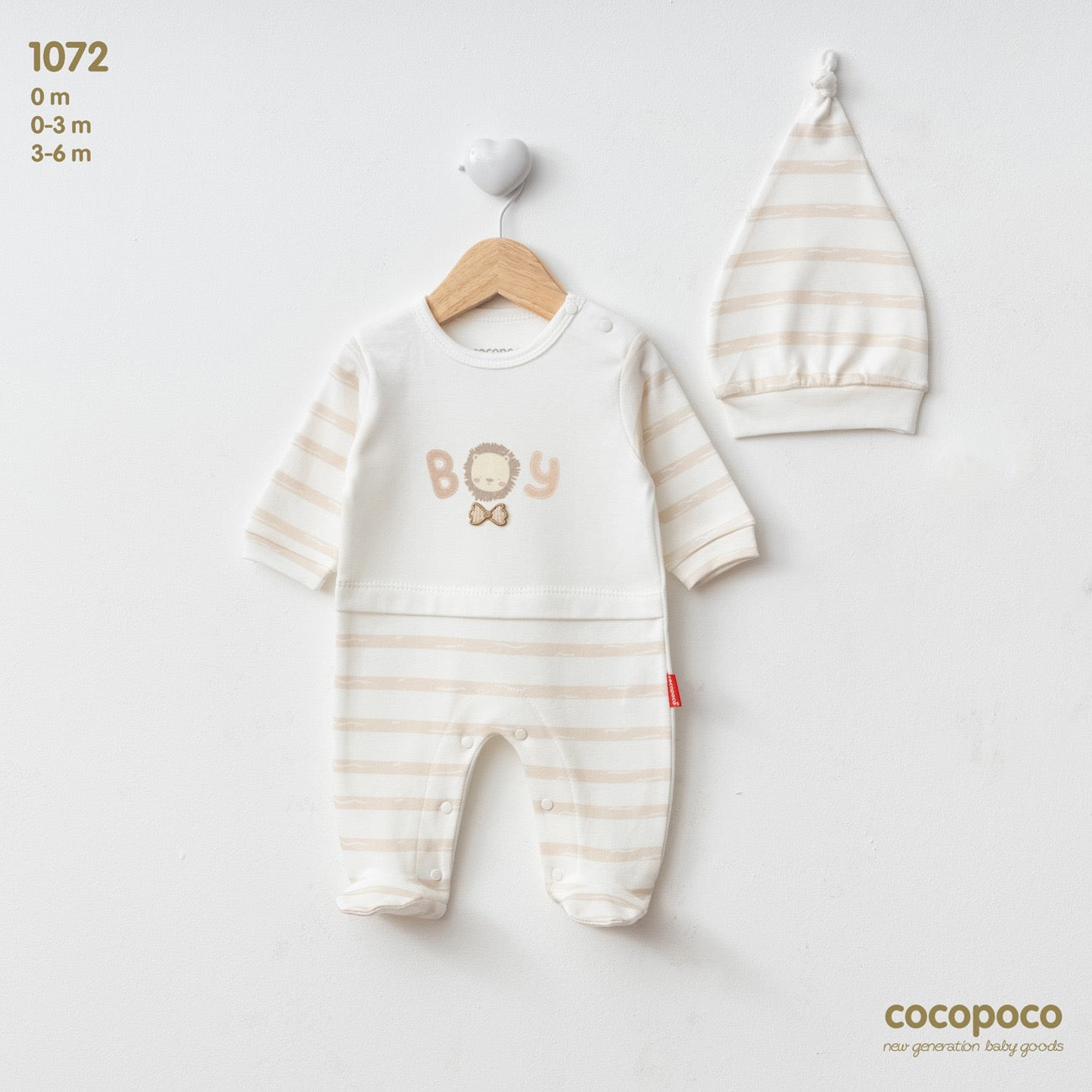 Cocopoco-it's a Boy Jumpsuit