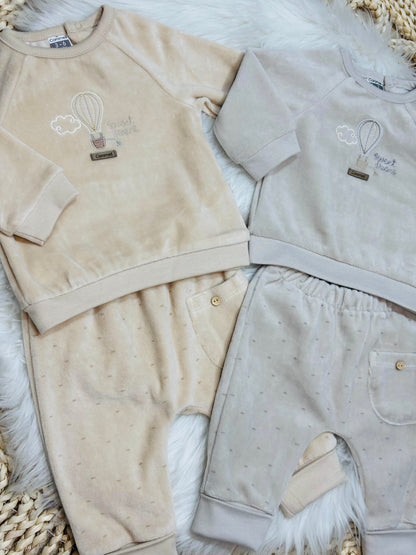 Caramell-2 Pcs Velvet Set