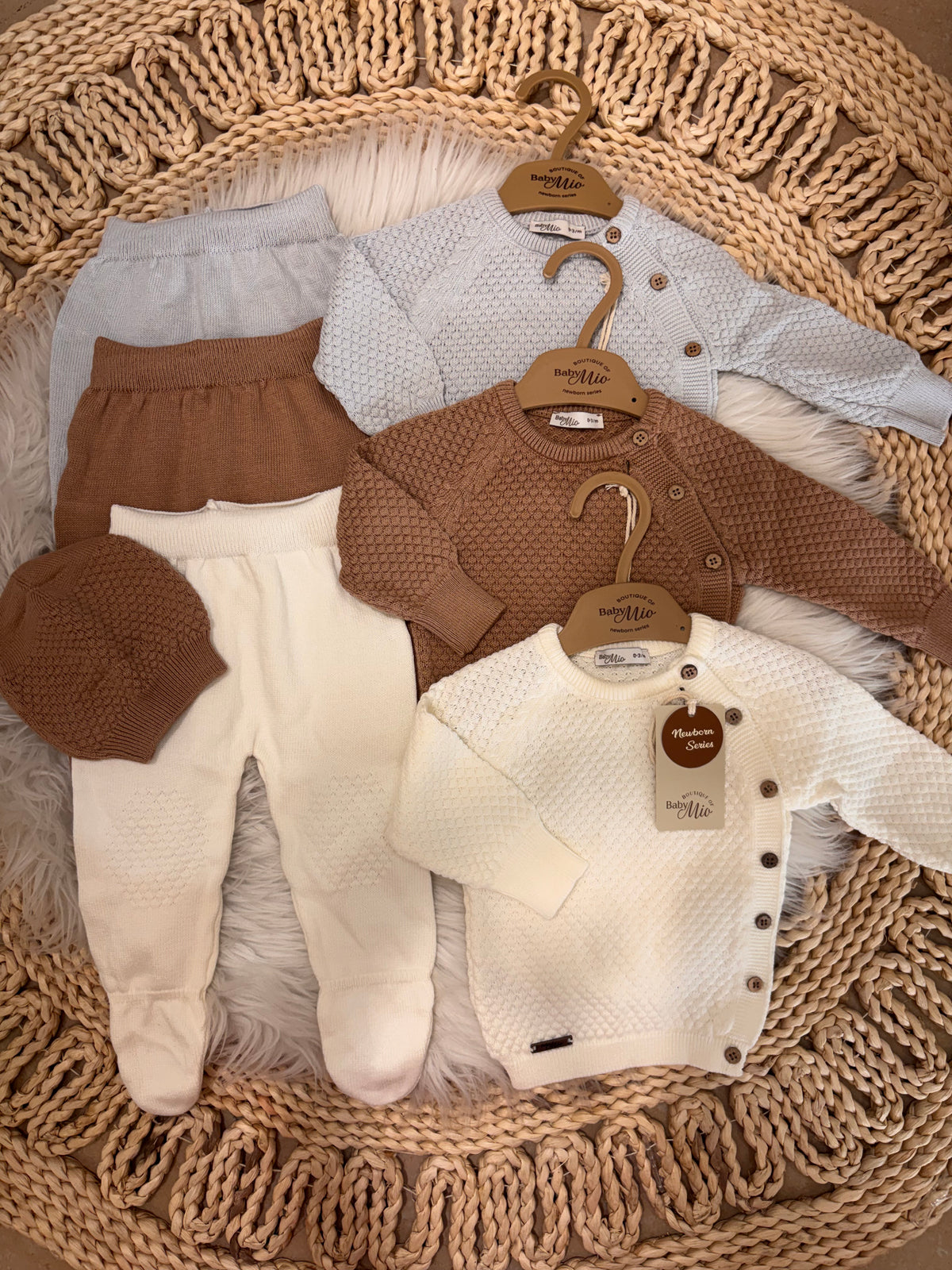 BabyMio-Soft Wool 3-Piece Set