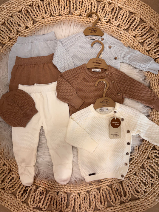 BabyMio-Soft Wool 3-Piece Set