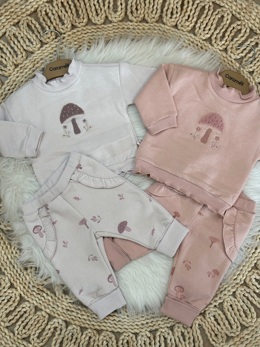 Caramel-2 Pcs Fleeced Set