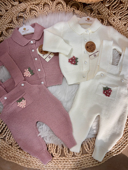 Wofim-Knitted 2-Piece Set