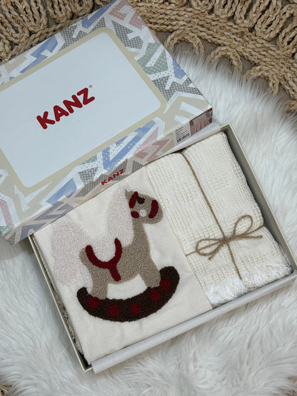 Kanz-Pony Muslin Duvet Cover