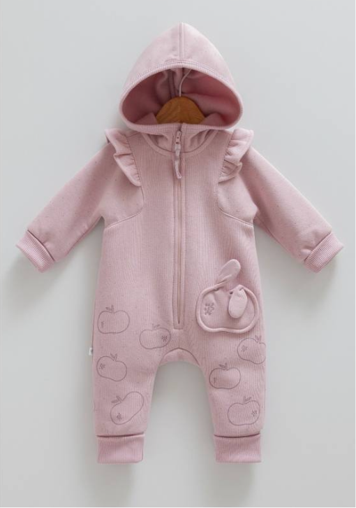 Caramell-Apple Hooded Overall