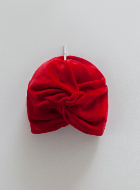 Caramell-Cute Christmas Velvet Hat