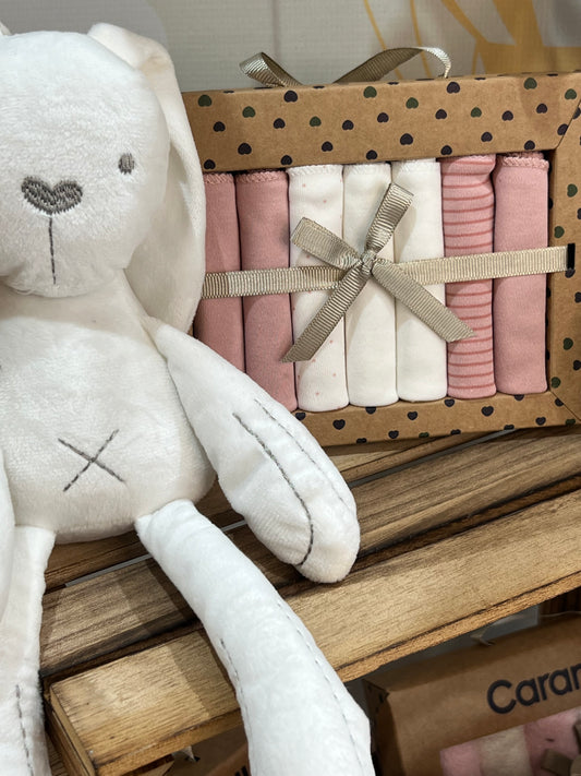 Caramel-100% Cotton Burping Pads