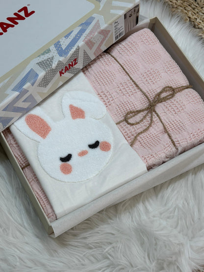 Kanz-Bunny Muslin Duvet Cover