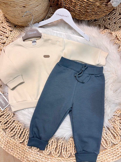 Caramell-Fleeced Set