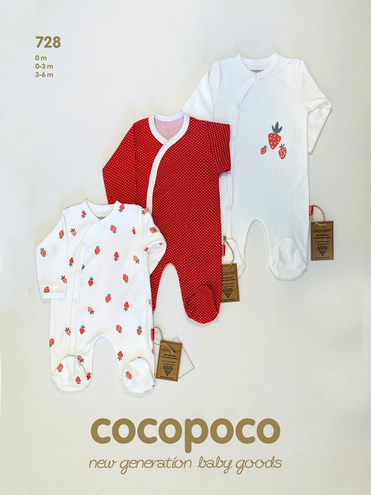 Cocopoco-Triple Jumpsuits Set