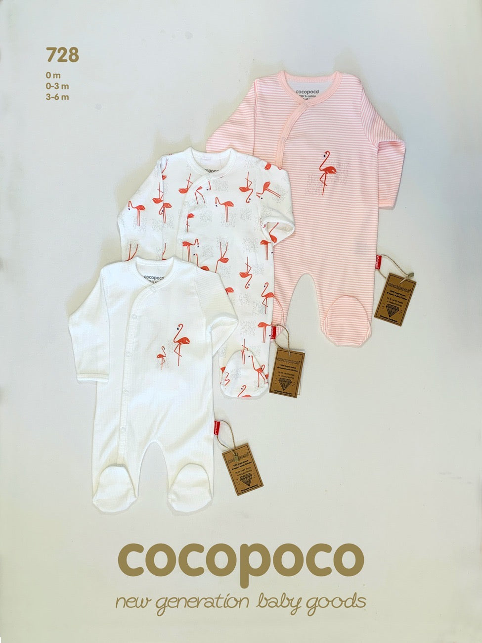 Cocopoco-Flamingo Triple Set