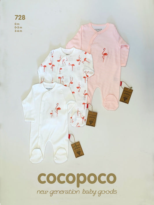 Cocopoco-Flamingo Triple Set