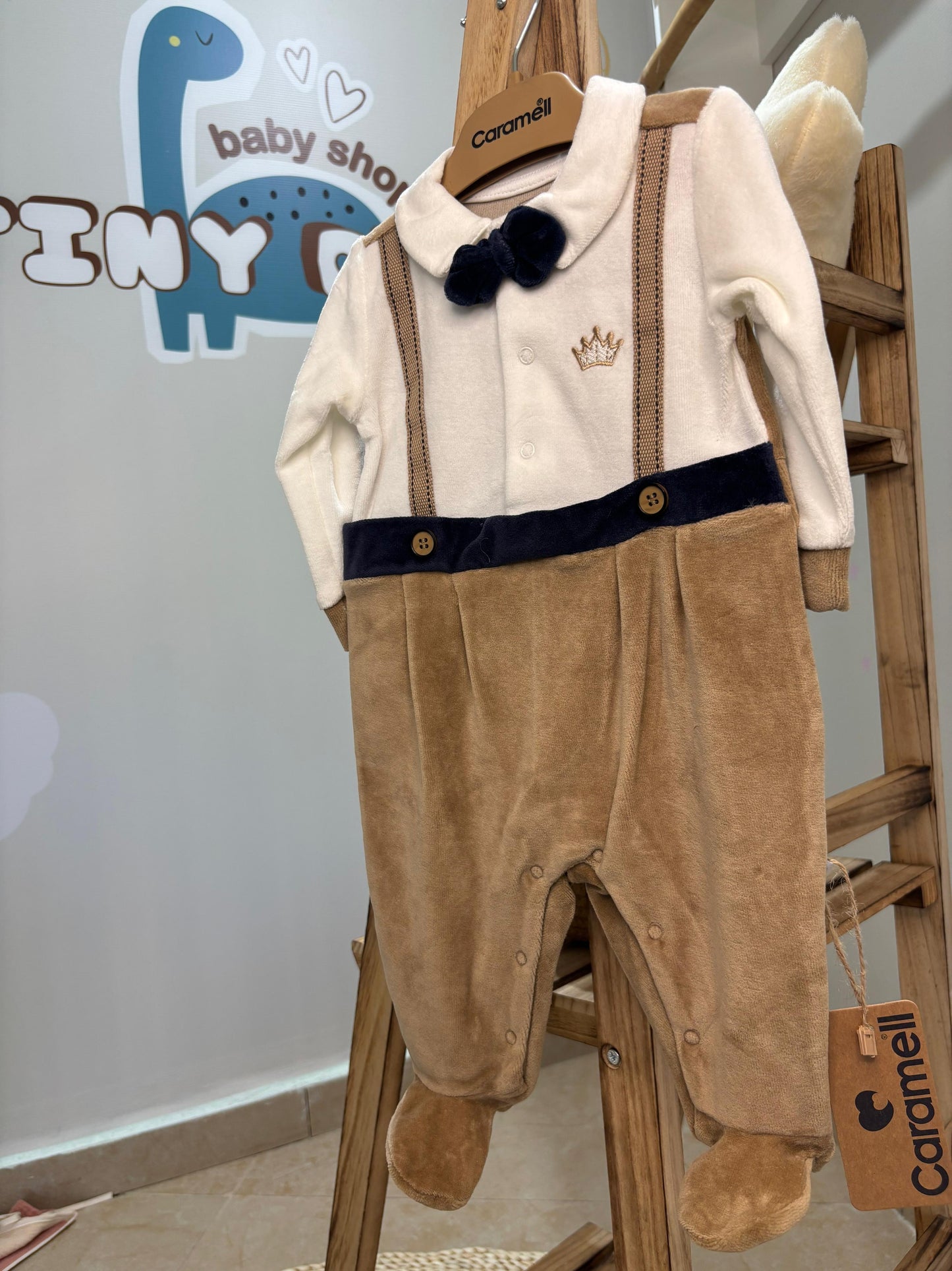 Caramell-Velvet Overall