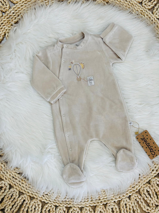 Caramell-Velvet Jumpsuit