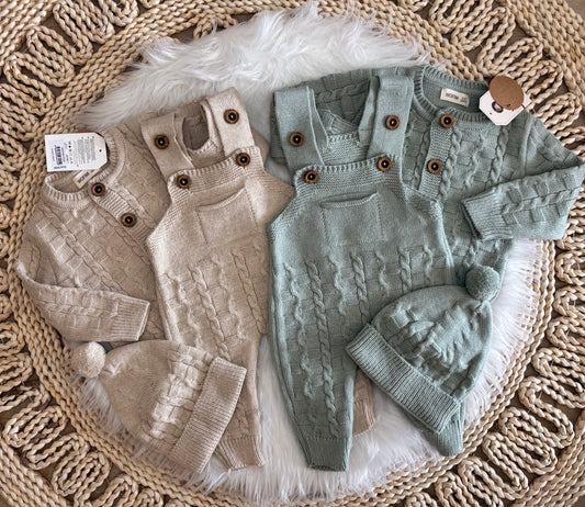 Wofim-3 Pcs knitted Set
