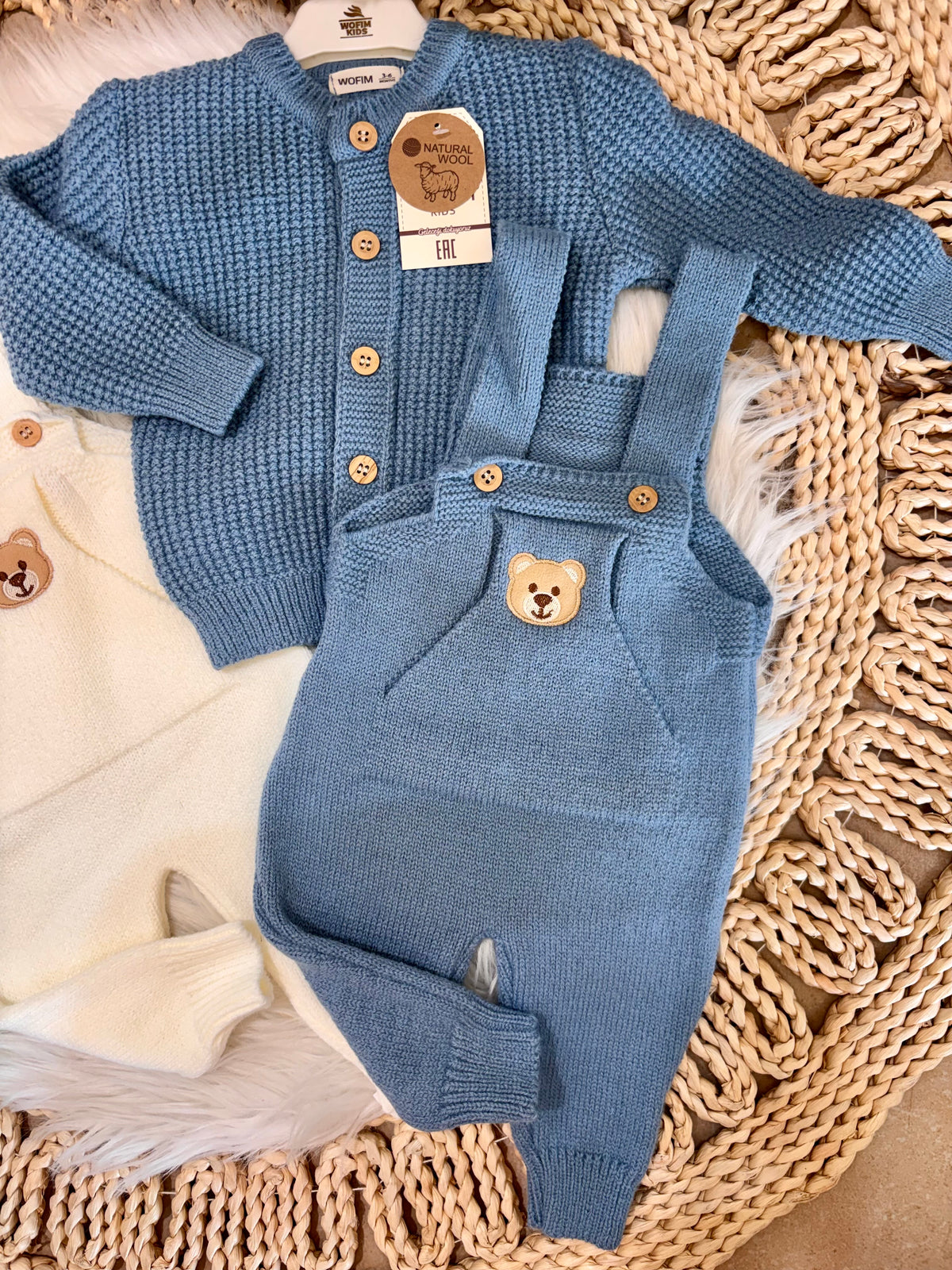 Wofim-Knitted 2-Piece Set