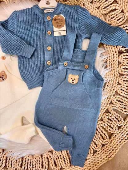 Wofim-Knitted 2-Piece Set