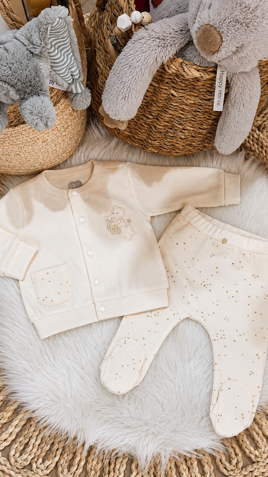 Caramell-Bear & Stars 2Pcs Pijama