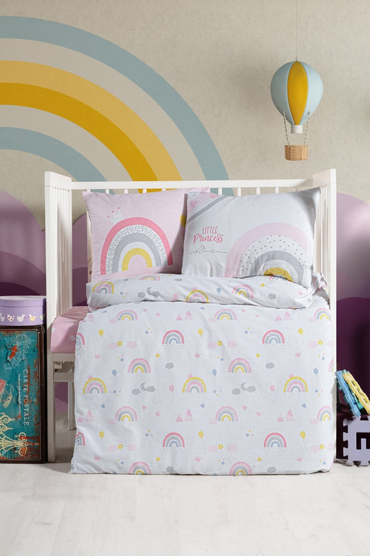 Kanz-Rainbow Cotton Bed Set
