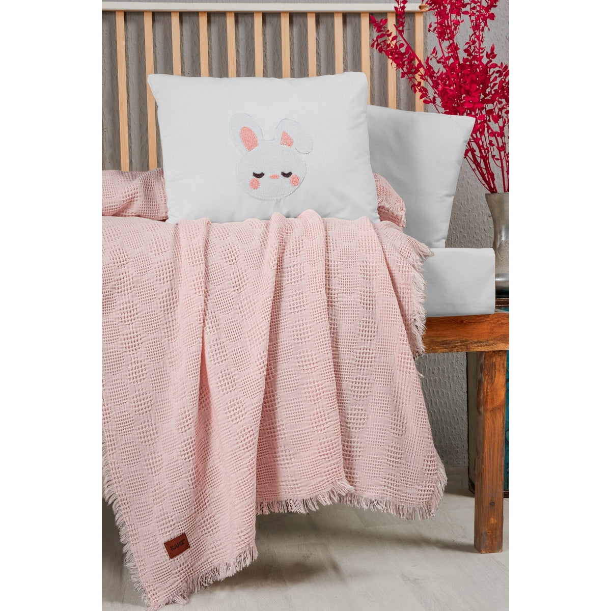 Kanz-Bunny Muslin Duvet Cover