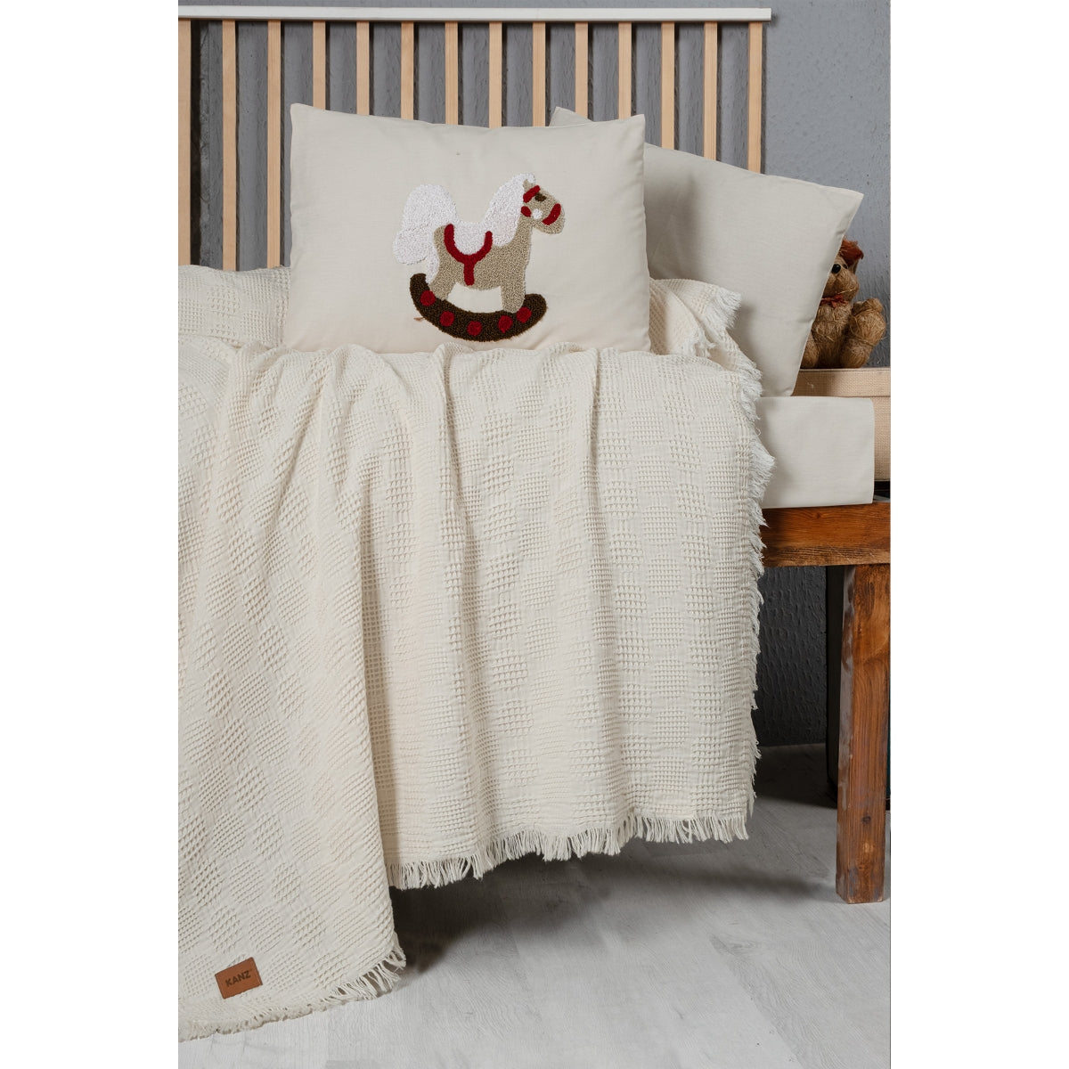 Kanz-Pony Muslin Duvet Cover