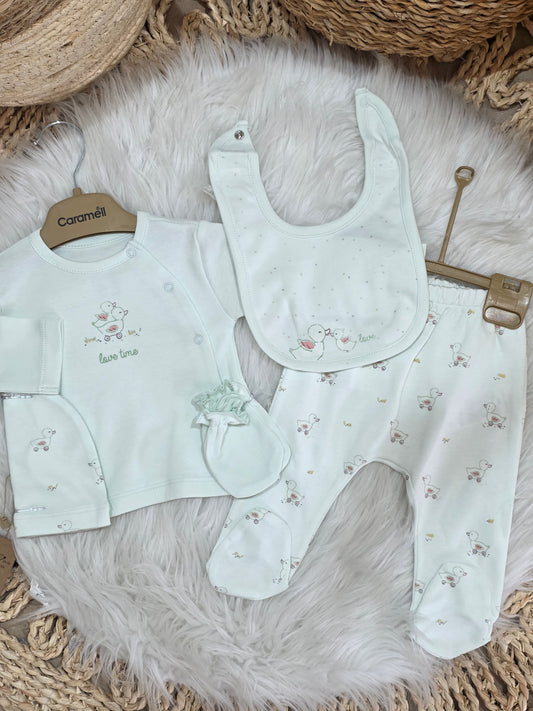 Caramell-Cotton Duck Set of 5 Pcs