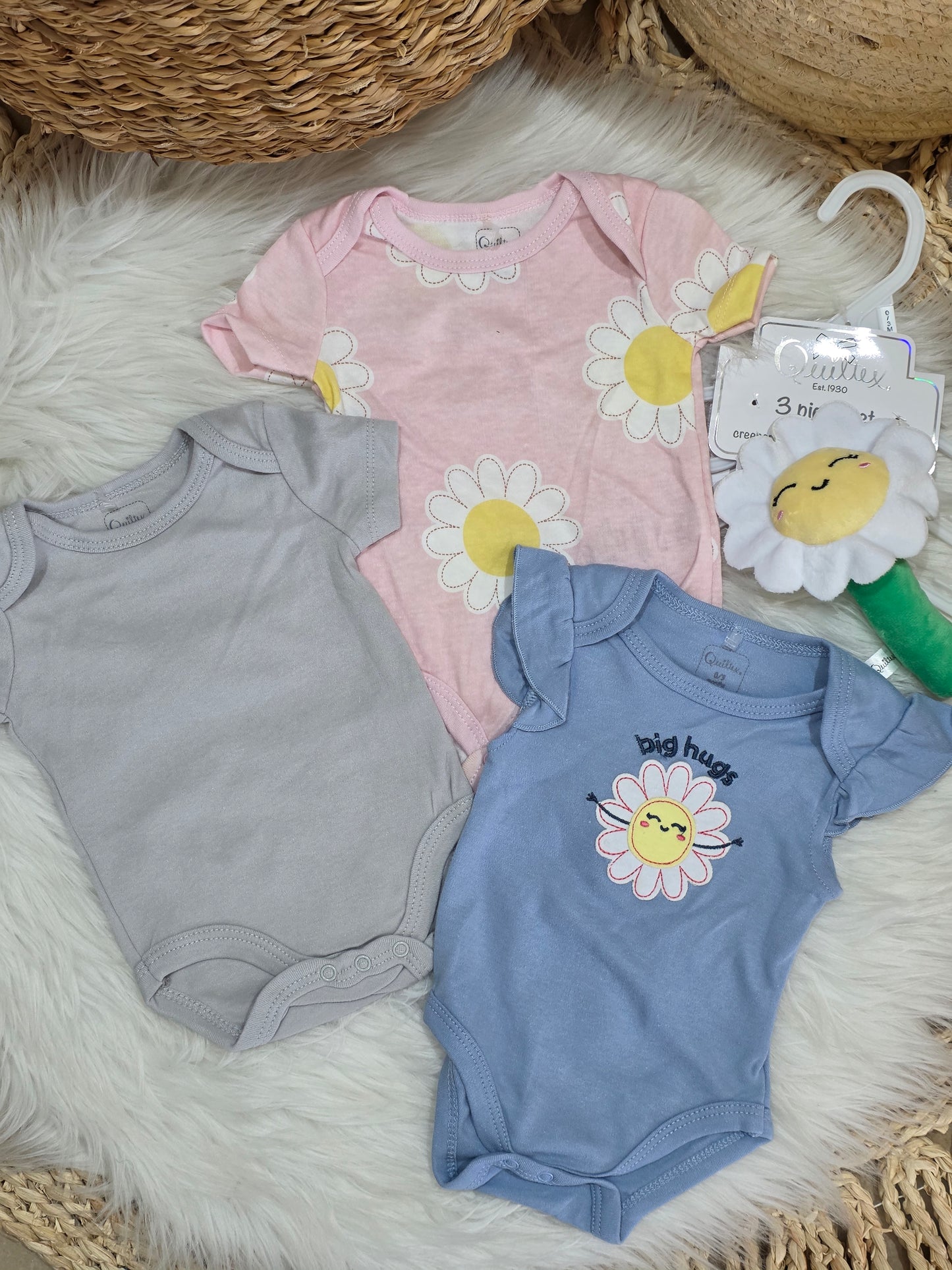 TinyDino- Sunflower Bodies Set of 3 Pcs with a Toy