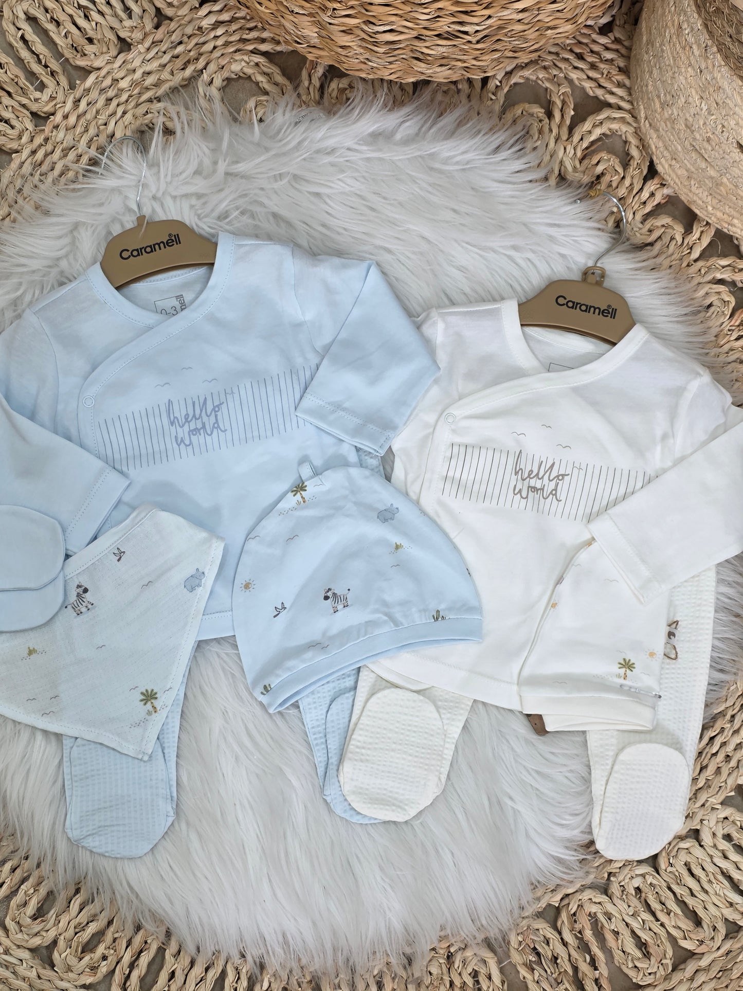 Caramell-Cotton Set of 5 Pcs