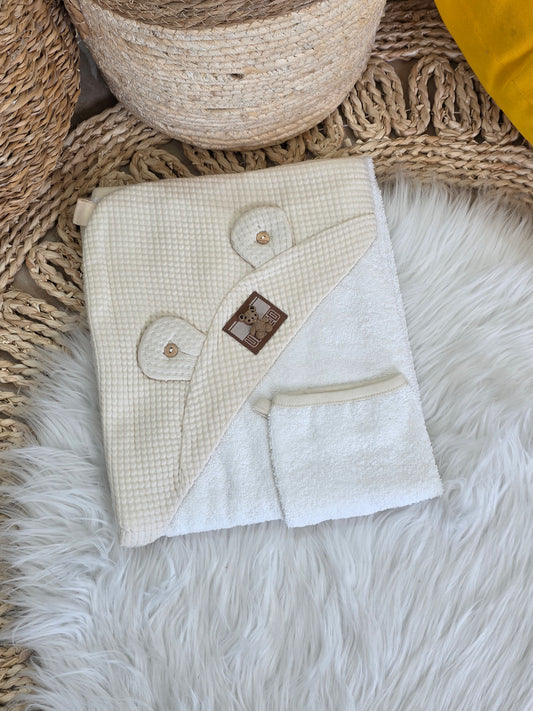 Caramell-Hooded Towel