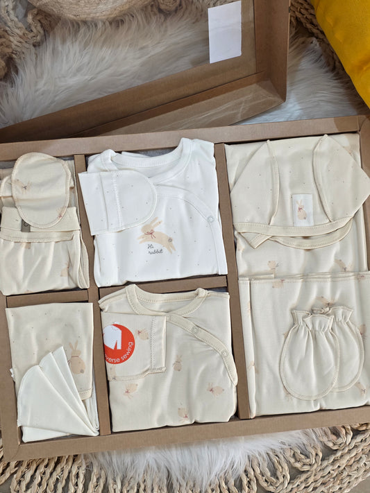 Caramel-Bunny Cotton Hospital Set of 10 Pcs