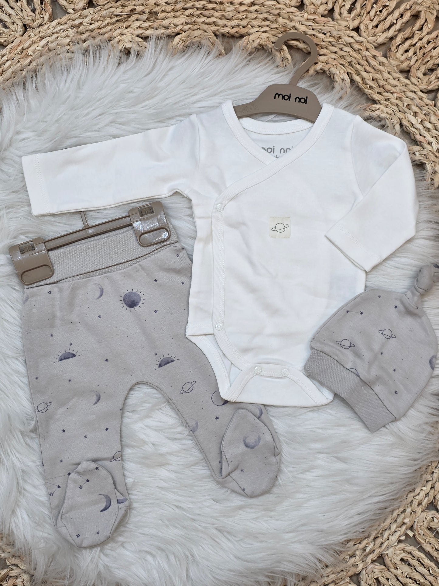 MoiNoi-3Pcs Space Cotton Set