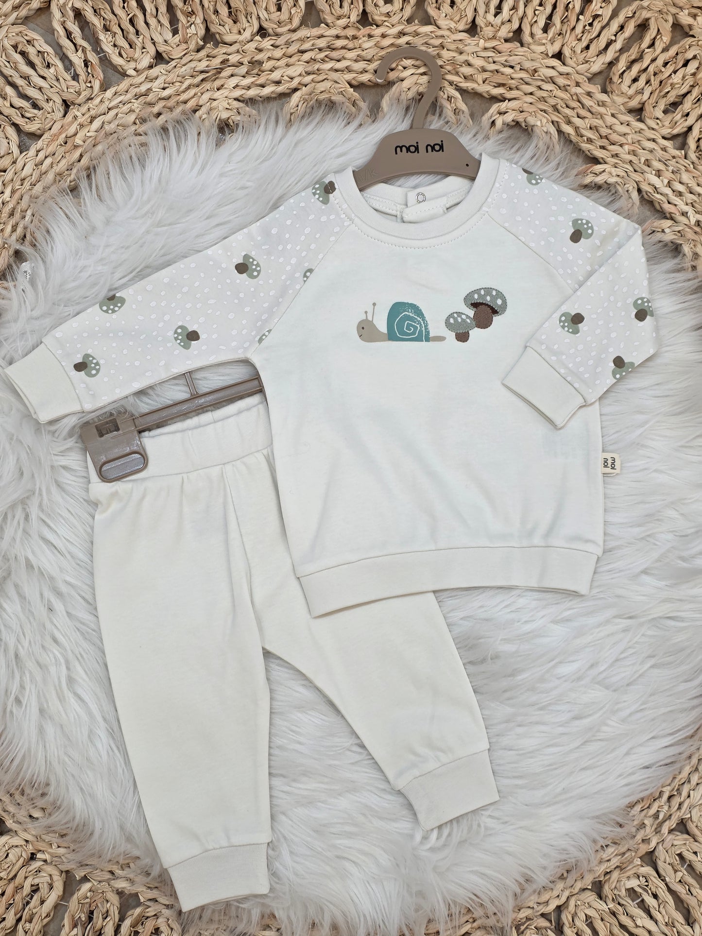 MoiNoi-2Pcs Mushroom Cotton Pijama