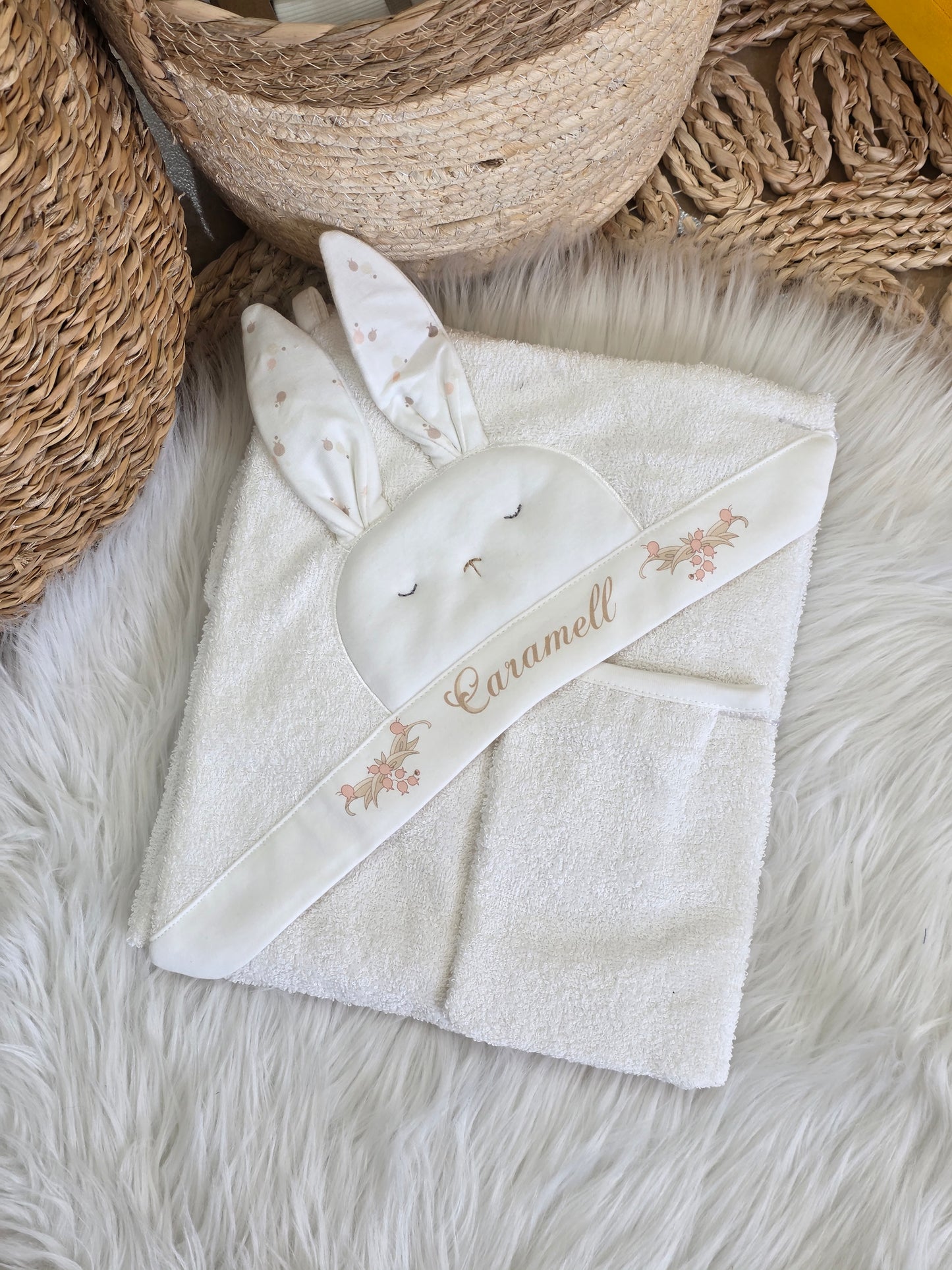 Caramell-Hooded Towel