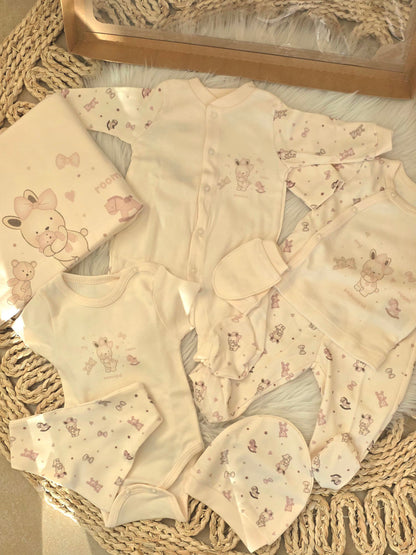 Bubbles-My Room Newborn Cotton Set of 10 Pcs