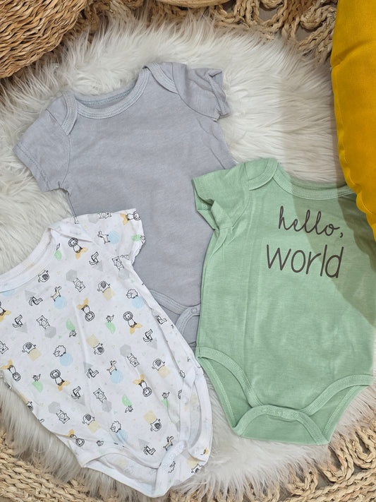 Cotton Bodies Set of 3 Pcs