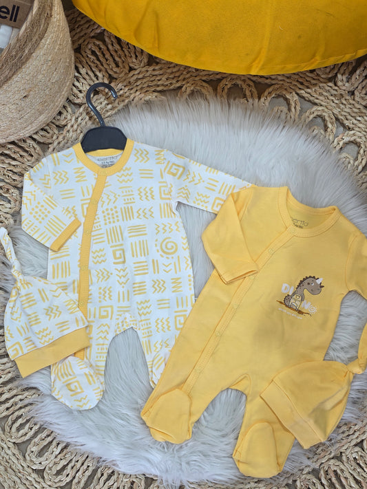Bertio-Cotton Overall Pack of 4 Pcs