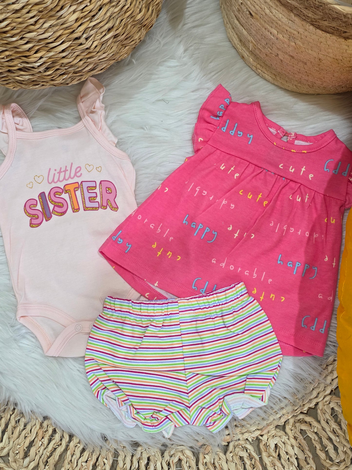 TinyDino-Little Sister Cotton Set of 3 Pcs
