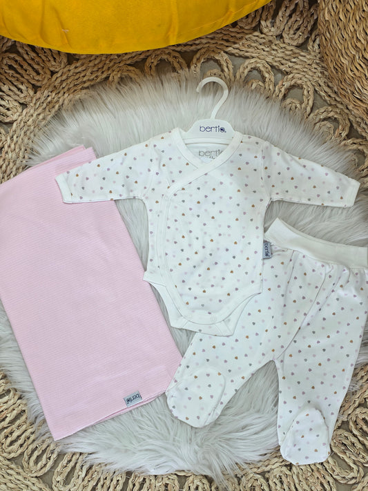 Bertio-Cotton Set of 3 Pcs
