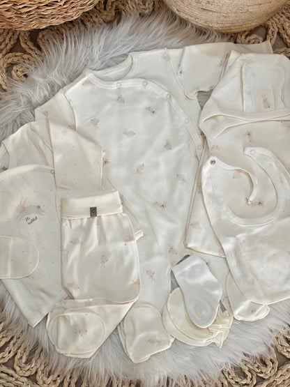 Caramel-Bunny Cotton Hospital Set of 10 Pcs
