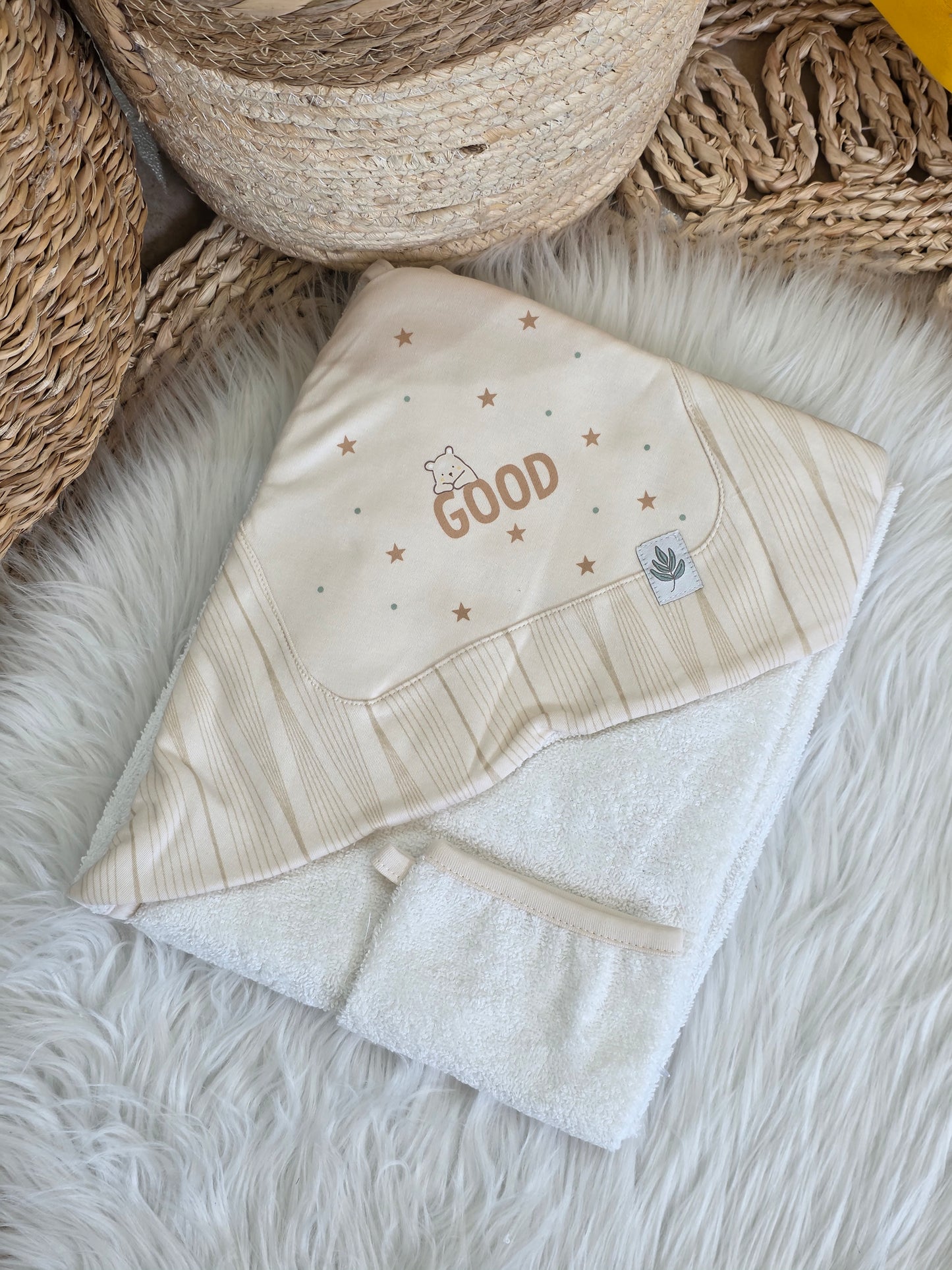 Caramell-Hooded Towel