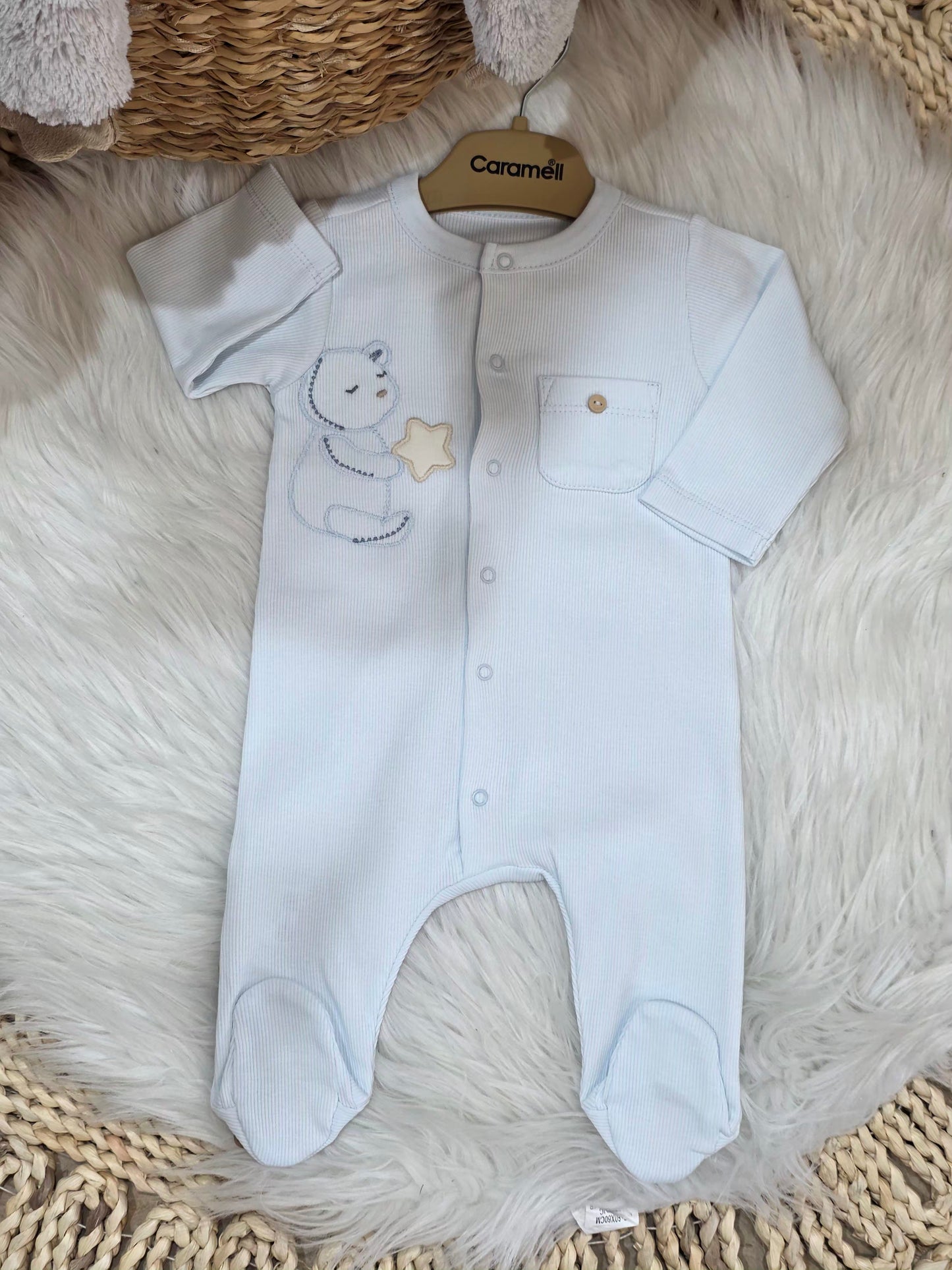 Caramell-Bear & Star Overall