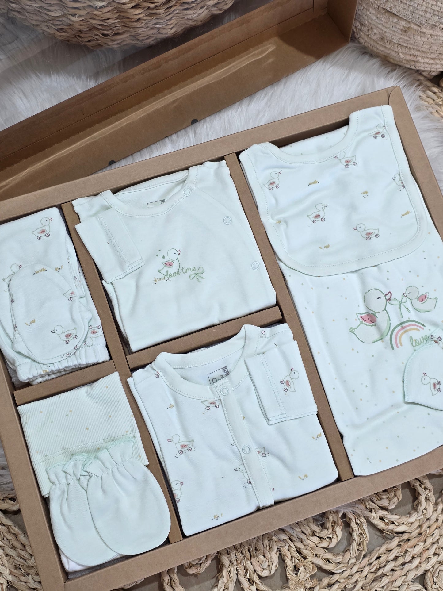 Caramell-Newborn Love Time Cotton Set of 10 Pcs