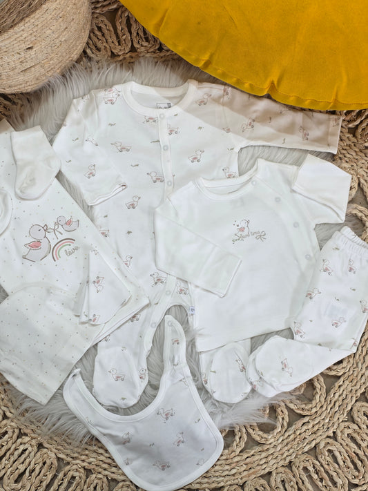 Caramell-Newborn Love Time Cotton Set of 10 Pcs