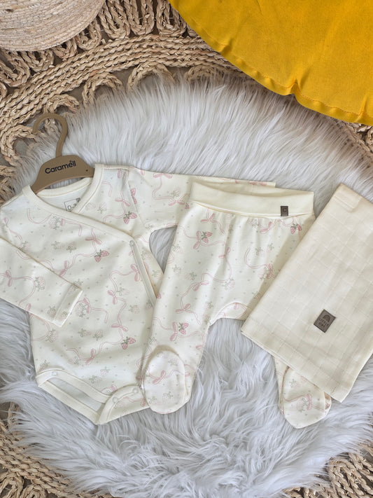 Caramell-3 Pcs Cotton Set