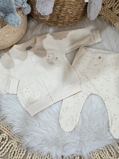 Caramell-Bear & Stars 2Pcs Pijama
