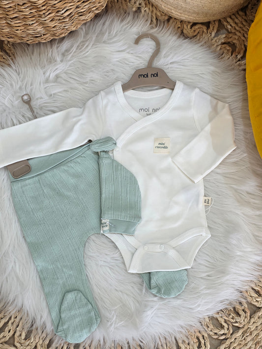 MoiNoi-Croco Cotton Set of 3 Pcs