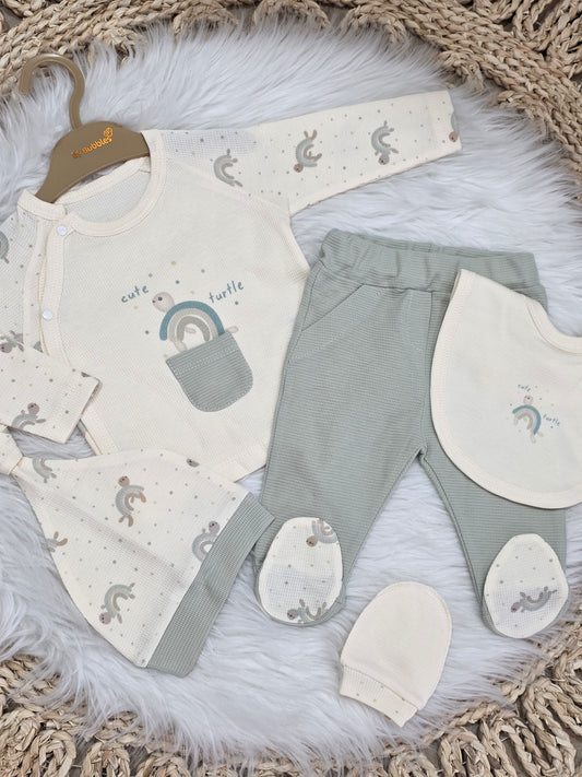 Bubbles-5Pcs Turtle New Born Set