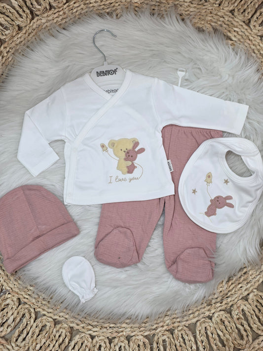 Bebitof-Newborn Love Set of 5pcs