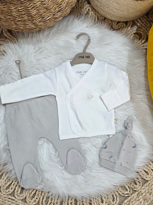 MoiNoi-Space Cotton Set of 3 Pcs