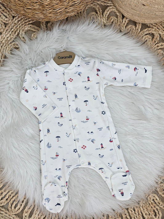 Caramell-Minimarines Cotton Overall