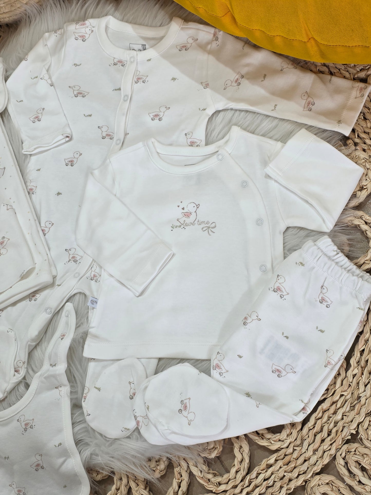 Caramell-Newborn Love Time Cotton Set of 10 Pcs
